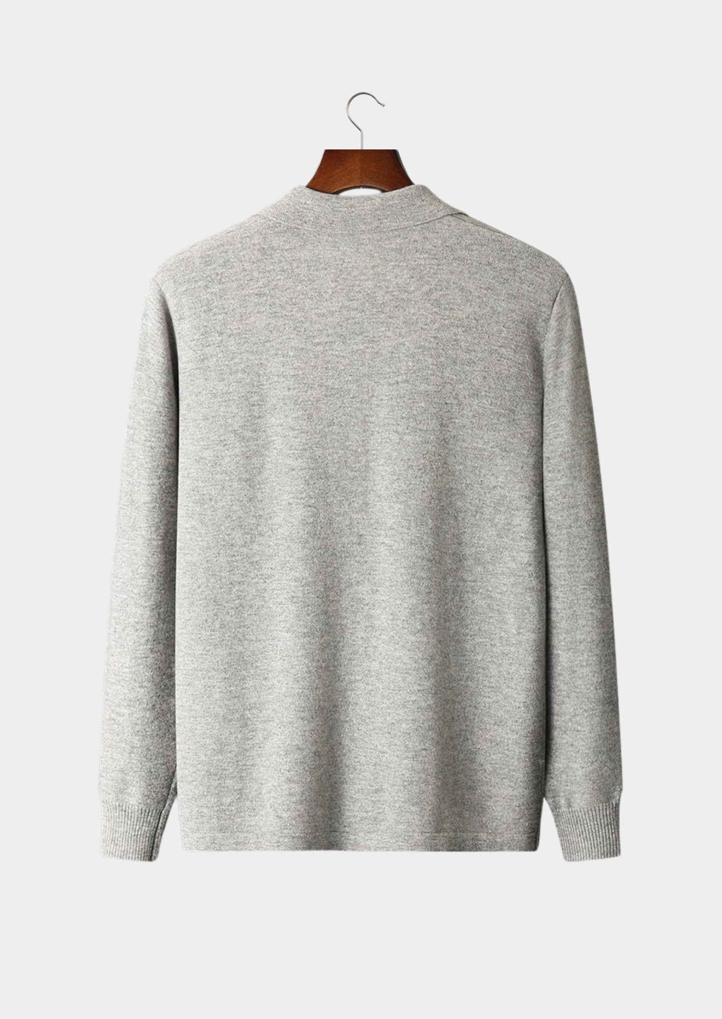 KASCHMIR-POLO-CARDIGAN