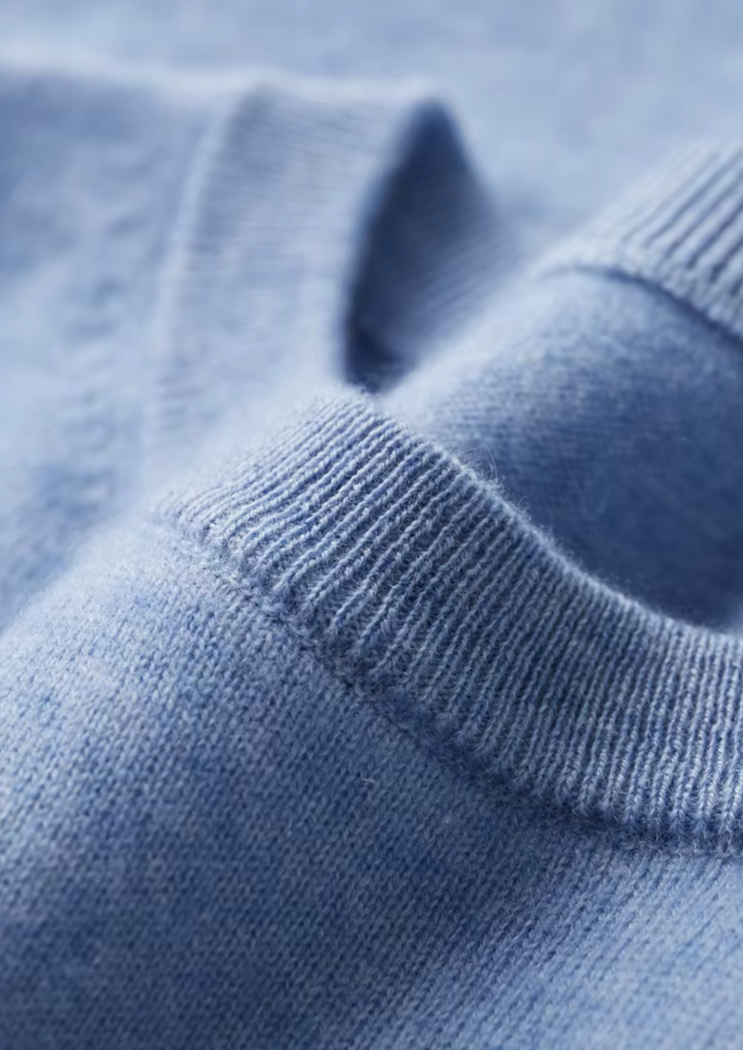 Kaschmir Klassisches Rundhals-T-Shirt