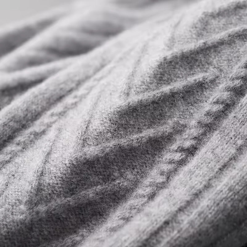 KASCHMIR GEMUSTERTE WESTE