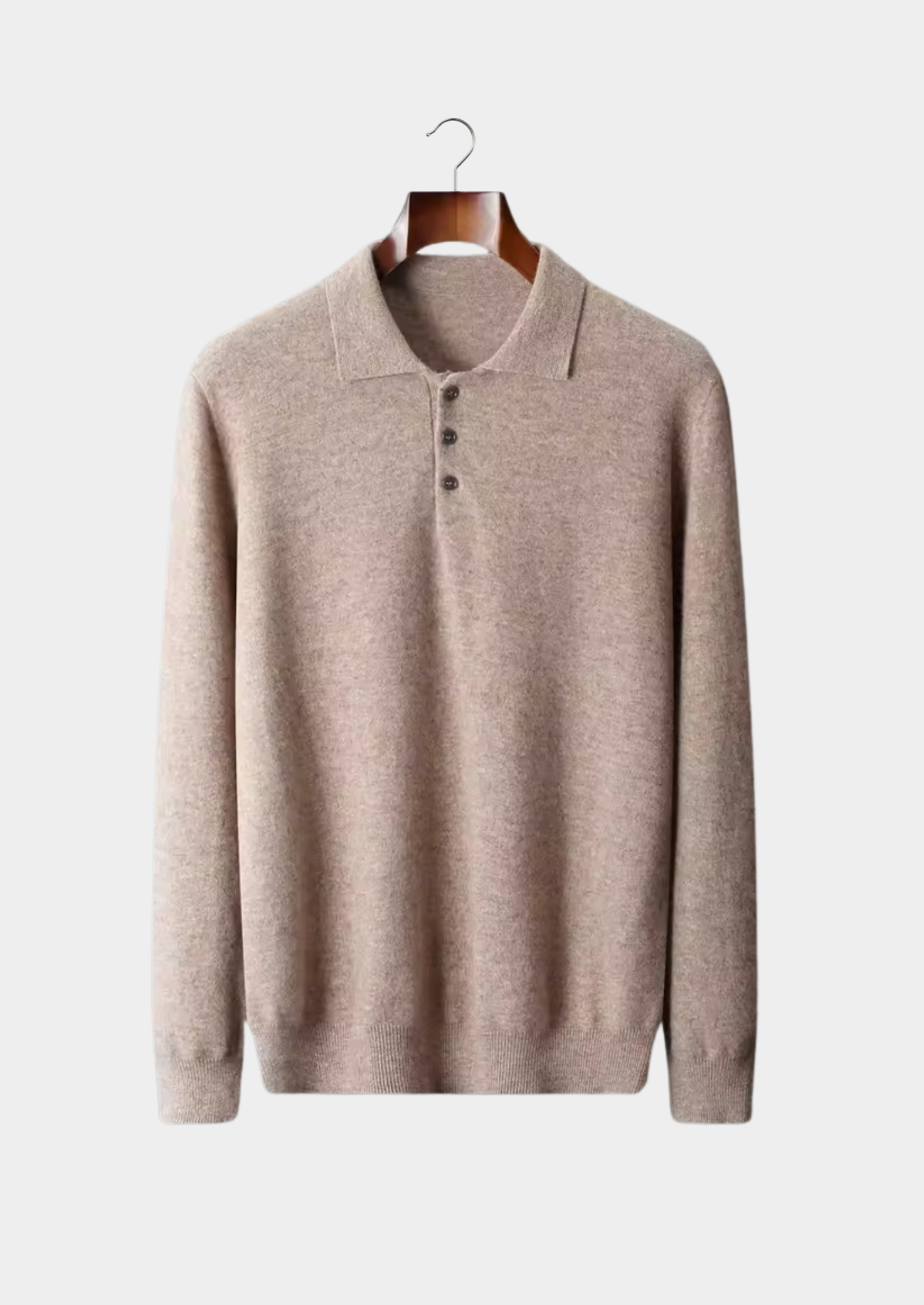 SERENNO KLASSISCHER WOLLPullover-Polo