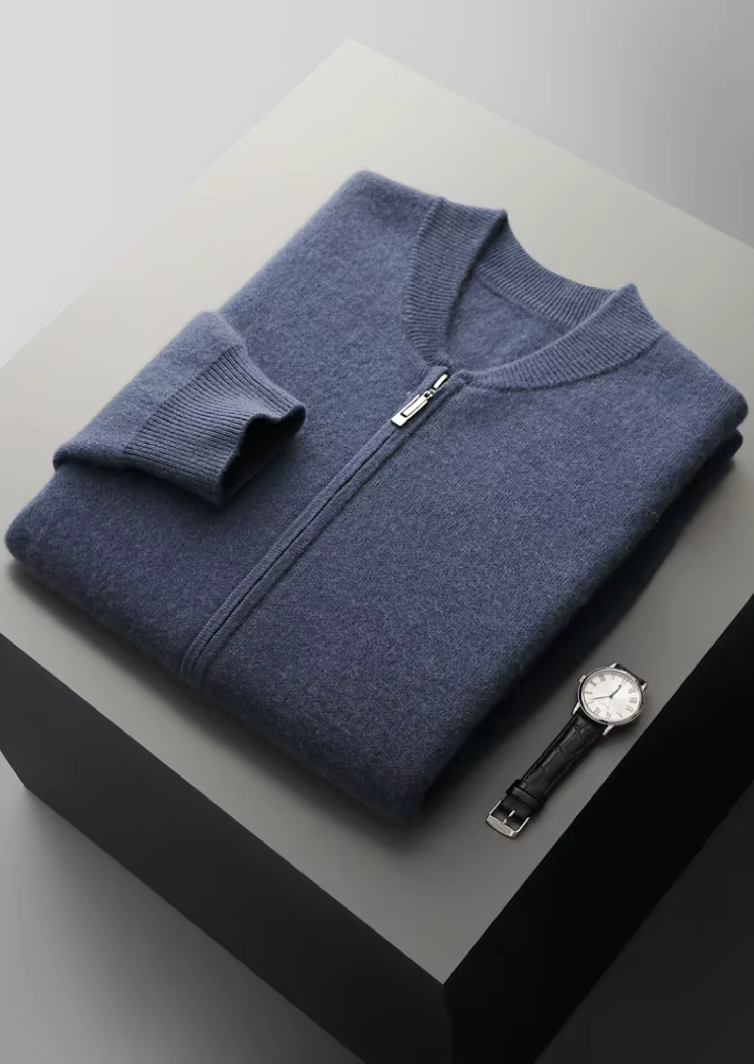 SERENNO Woll V-Ausschnitt Cardigan