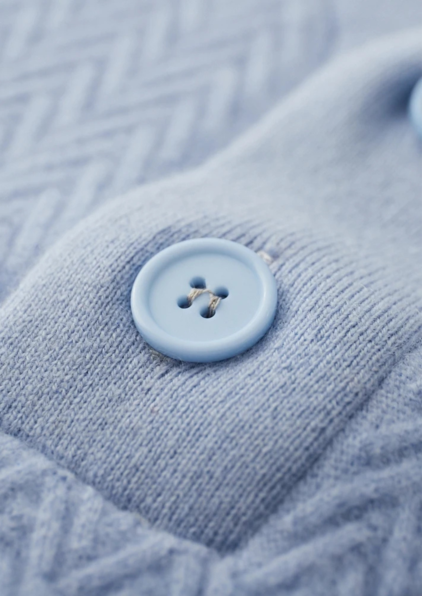 KASCHMIR-ZIGZAG-KNOPF-PULLOVER