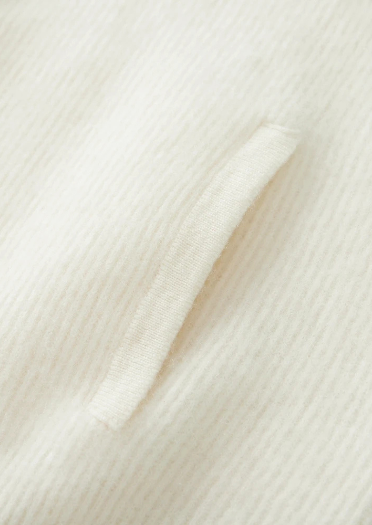 SERENNO WOLL GERIPPTER REISSVERSCHLUSS-CARDIGAN