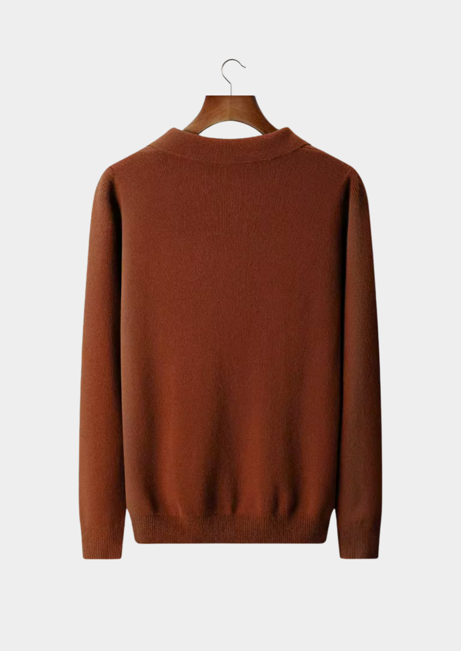 SERENNO GERIPPTES KNOPFLOSES WOLLPOLO