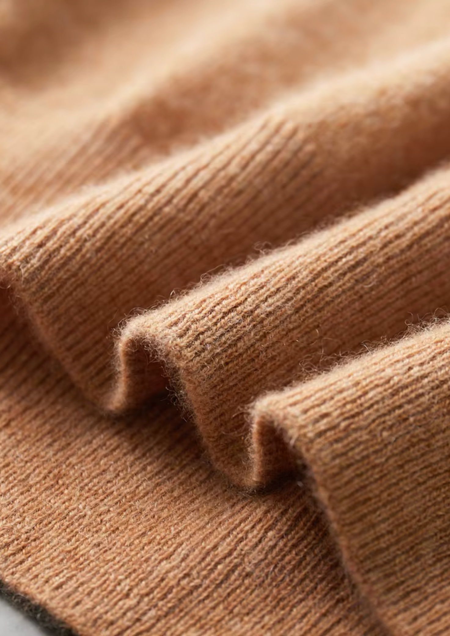 Kaschmir Klassisches Rundhals-T-Shirt