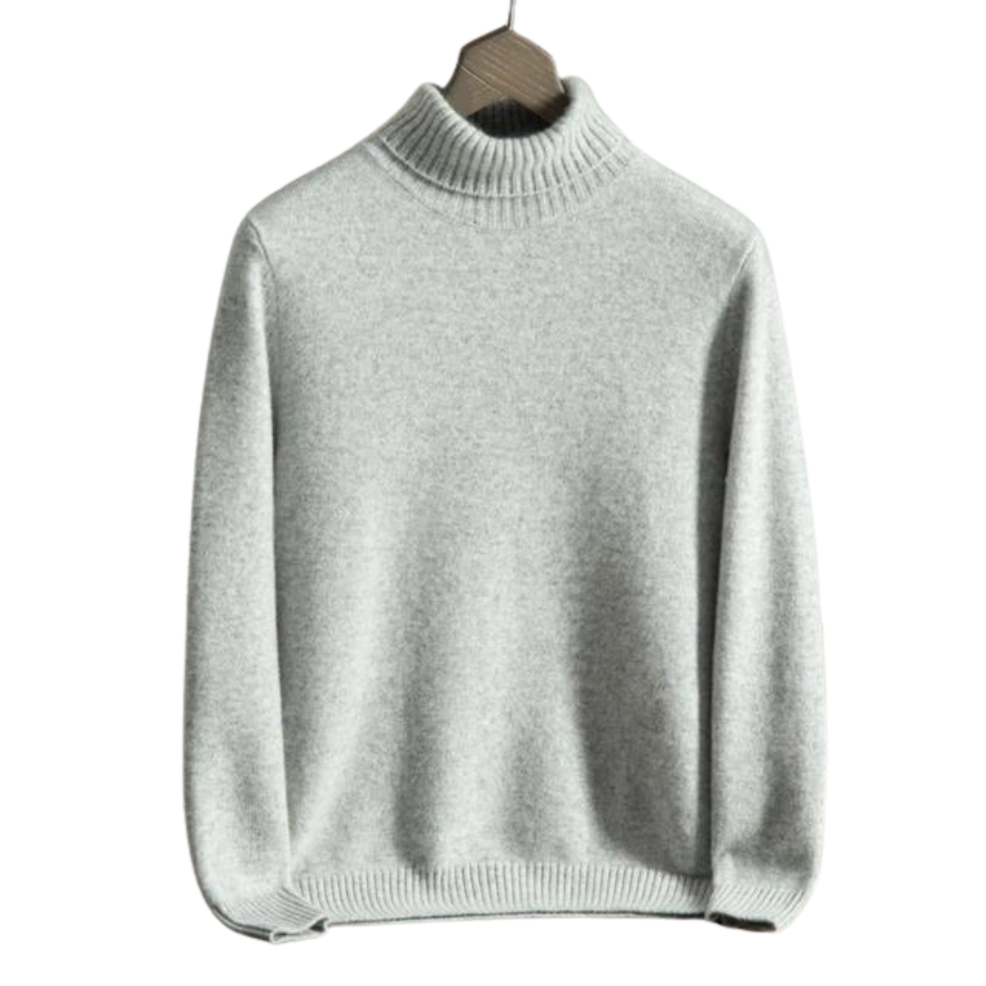 KASCHMIR ROLLKRAGENPULLOVER