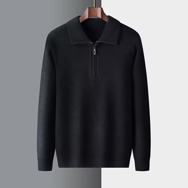 KASCHMIR-QUARTER-ZIP-PULLOVER