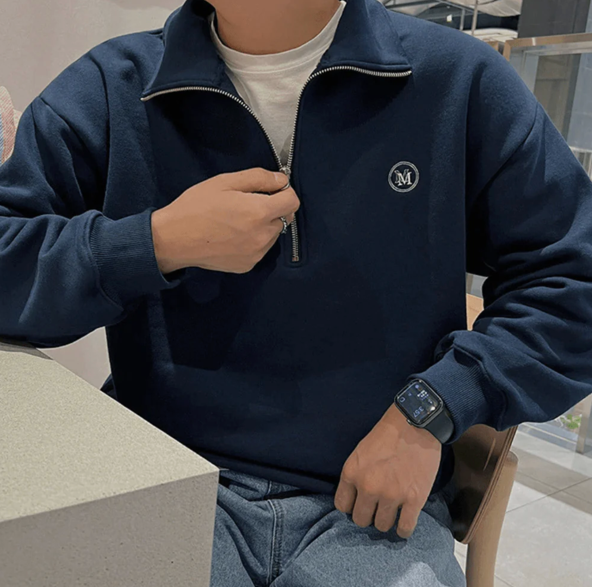 Miami Baumwoll-Zip-Up