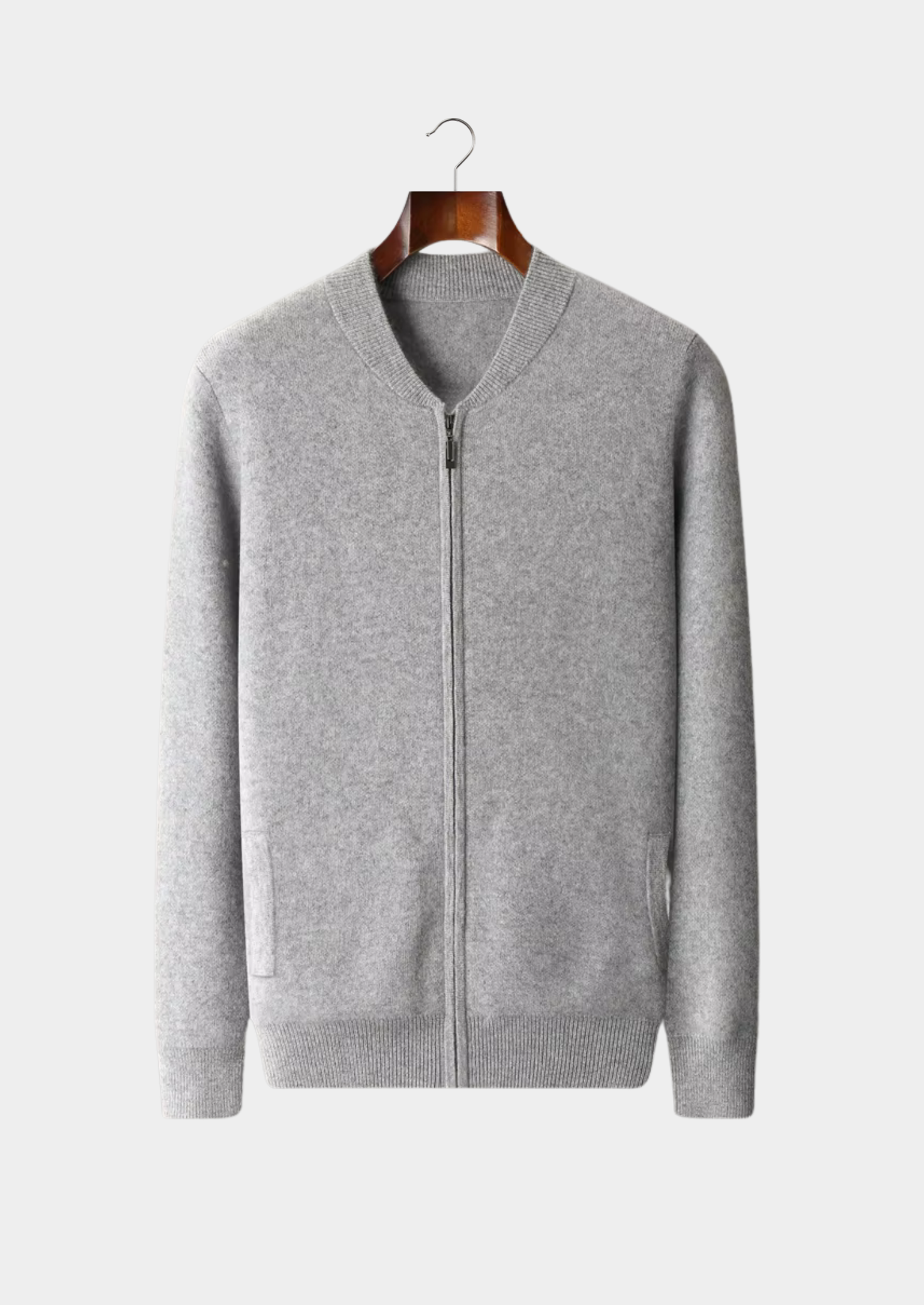 SERENNO Woll V-Ausschnitt Cardigan